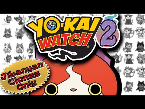 Can You Beat Yo-Kai Watch 2 With Only Jibanyan Clones!?