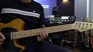 Video thumbnail for Playing The Glarry GTL Maple Fingerboard Electric Guitar Transparent by Glarry Music