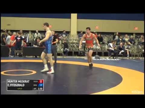 75 Con of 8-2 - Hunter Muskrat (Oklahoma City WC) vs. Corey Fitzgerald (NMU-OTS)