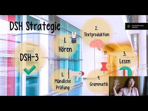 Wie erreicht man DSH-3 (C2)? ! How to get to DSH-3 (Niveau C2 in German)?