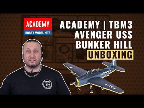 Academy | 1/48 TBM-3 Avenger Torpedo Bomber | #askHearns
