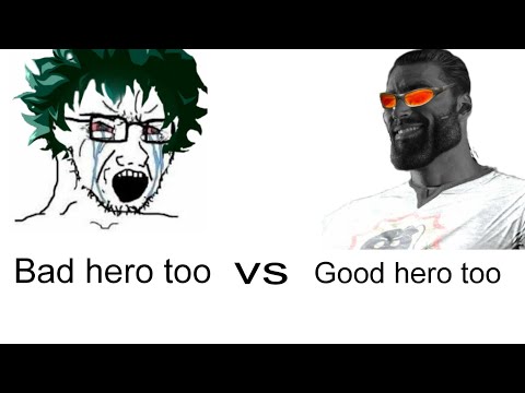 bad hero too vs good hero too