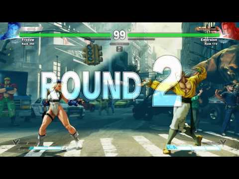 SFV~ Vega (Emersion) vs  Cammy (Fredzw) HD