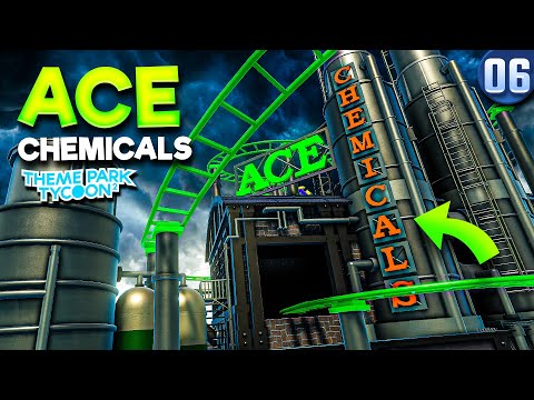 I Built ACE CHEMICALS! | Movie Park: Heroes X Villains • #6