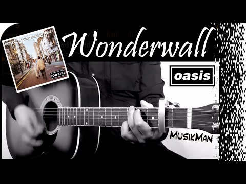 WONDERWALL - Oasis 🇬🇧 / GUITAR Cover / MusikMan N°087