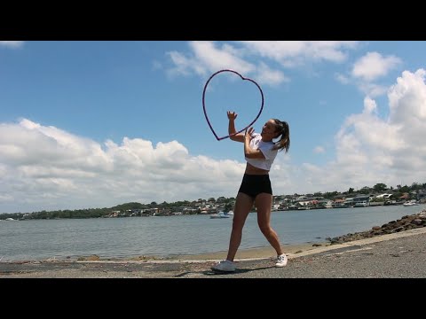 That Word (L.O.V.E.) ROCKMELONS featuring DENI HINES | Heart Hula Hoop Dance
