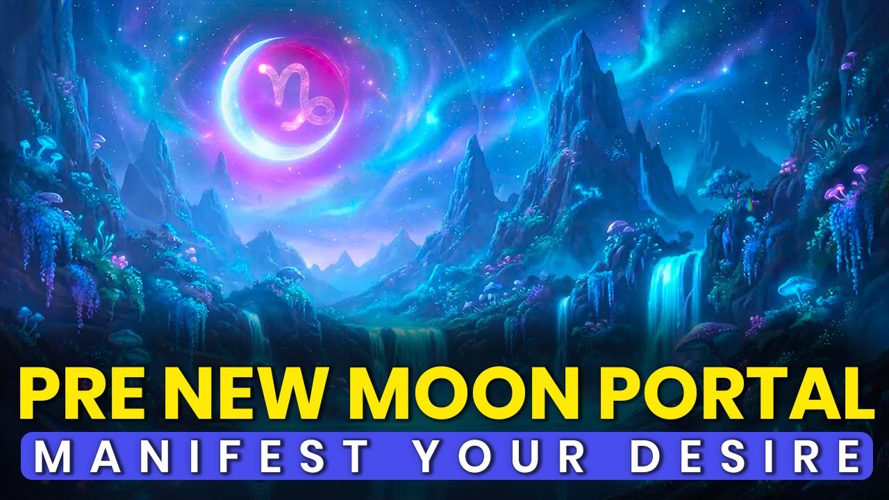 Pre New Moon Portal: Manifest Your Deepest Desires with the Capricorn New Moon