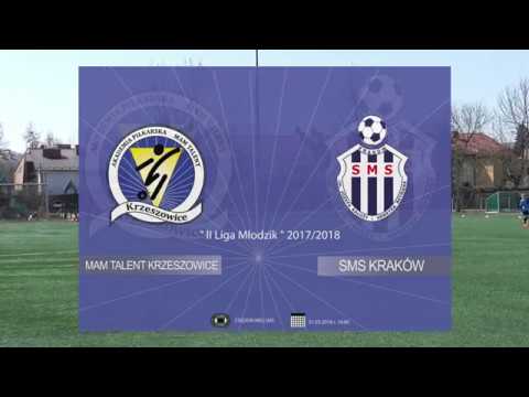 SMS Kraków - Akademia Piłkarska Mam Talent  (Skrót meczu II Ligi Młodzików)