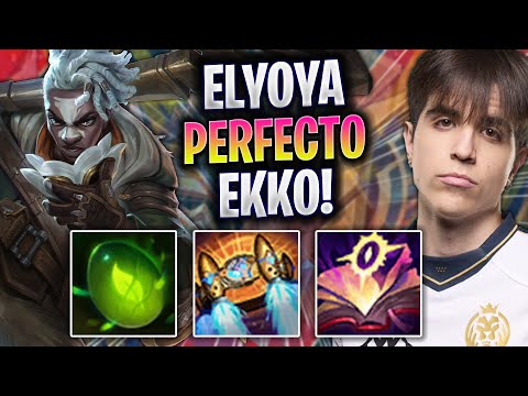 ELYOYA EN LA PARTIDA PERFECTA CON EKKO! - MAD Elyoya Juega Ekko Jungla vs Maestro Yi |Preseason 2023