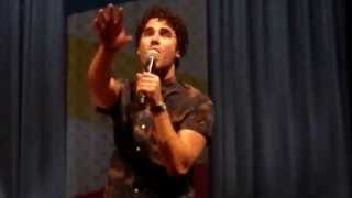 Darren Criss performing &quot;Pheromones&quot; in Houston