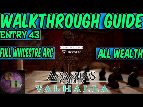 ASSASSIN'S CREED VALHALLA WALKTHROUGH GUIDE - WINCESTRE ARC / ALL WEALTH LOCATIONS