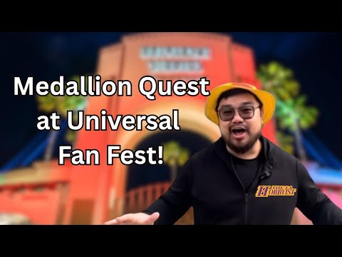 They Hid Medallions All Over Universal Studios… So I Had to Find Them!
