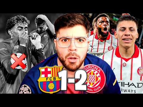 BARCELONA PIERDE EL LIDER DE LA LIGA. DERROTA DURA VS GIRONA. ¿ROBO A LOS CULÉS? LAMINE ERRA PENAL.