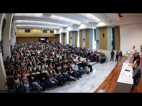 Ομιλία του Δ. Κουτσούμπα σε συγκέντρωση για τη νεολαία στο Οικονομικό Πανεπιστήμιο Αθηνών