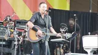 Bruce Springsteen - We Are Alive - New Orleans Jazz and Heritage Festival - 4/29/12