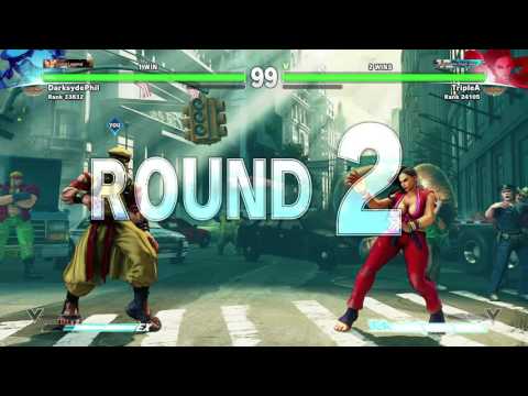 SFV Online MP March 7, 2016 pt10 - Rashid vs. Laura
