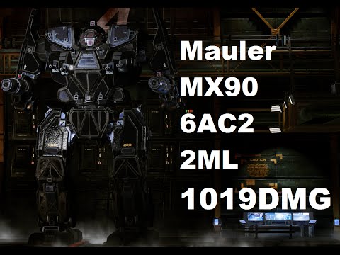 MechWarrior Online : MAL-90XP "Pepper Shaker" (6x AC2, 2x ML, XL325)