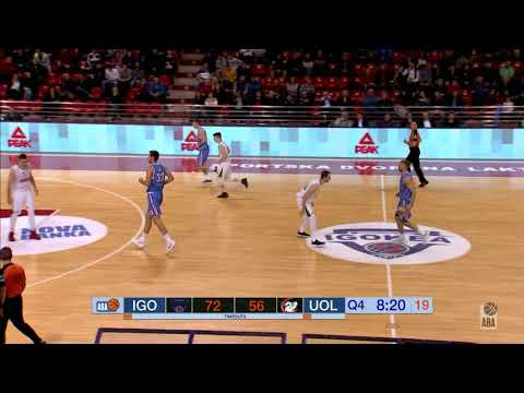 ABA Liga 2017/18 highlights, Round 12: Igokea - Petrol Olimpija (15.12.2017)
