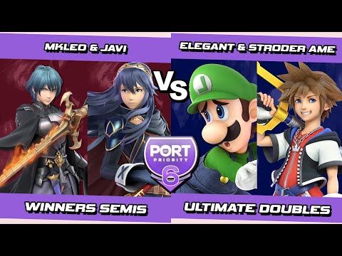 Port 6 Doubles Winners Semis - MkLeo & Javi Vs. Elegant & Stroder Ame SSBU Ultimate Tournament