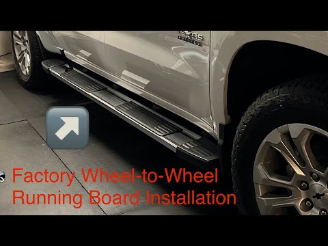 How to Install Chevy Silverado/GMC Sierra Running Boards ‘19-‘24