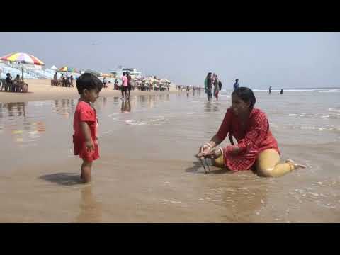 Riddhi in Gopalpur Beach 2.3.2022