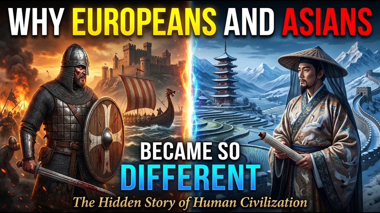 Why Europeans and Asians Became So Different | The Hidden Story of Human Civilization