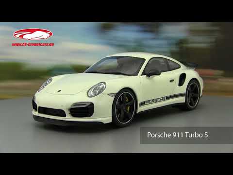 GTスピリット ポルシェ911 ターボS 1⁄18ホワイト GT-SPIRIT 1:18