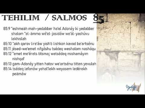 Salmos  Tehilim 85