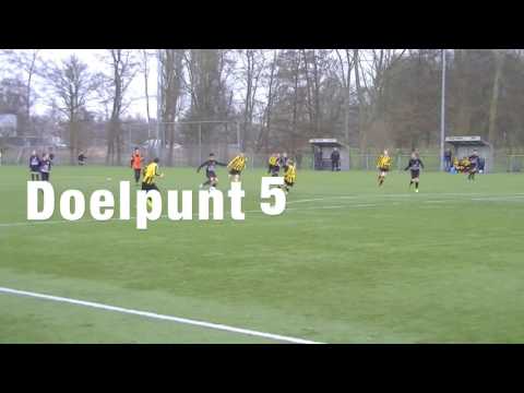 doelpunten SDZJO12 1 tegen OFC jo12 1