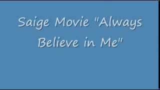 American Girl Saige &quot;Always Believe in Me&quot;