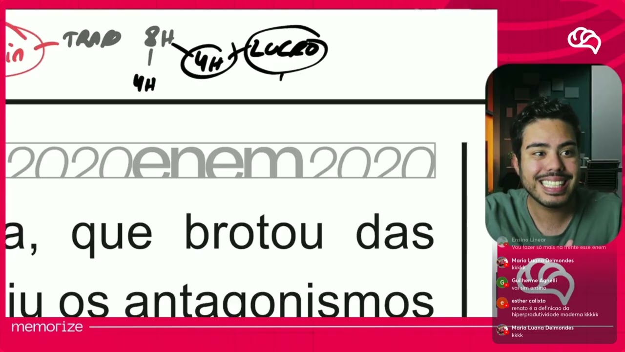 Resolução em Vídeo — Questão 65 ENEM 2020 PPL