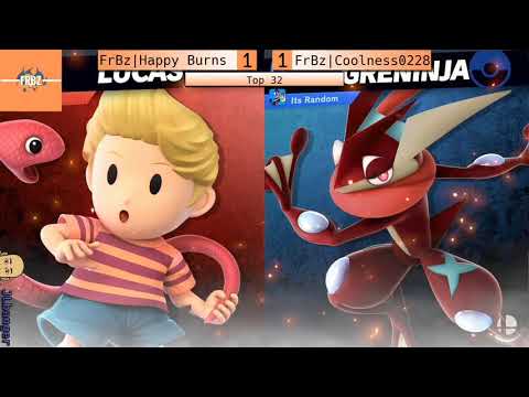 FrBz Spike City #12 Top 32 - FrBz | Happy Burns (Greninja) vs FrBz | Coolness0228 (Lucas)