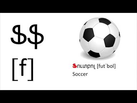 Armenian alphabet explained with examples and pronunciation