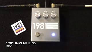Video thumbnail for 1981 Inventions DRV by Curtis Kent