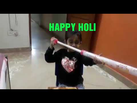 Happy  holi  to my all friends // from baby navisha