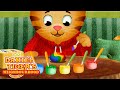Egg Painting Bunnies More Happy Easter Daniel Tiger