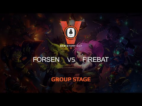 [RU] Firebat vs Forsen | SeatStory Cup V | Group Stage