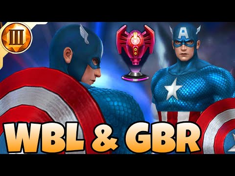 Lvl 70 *CAPTAIN AMERICA* ROTATION & GBR & WBL DAMAGE TEST DESTRUCTION | MARVEL FUTURE FIGHT | MFF