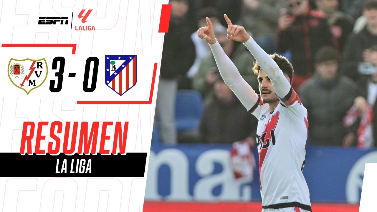 CATEGÓRICA DERROTA DEL ATLETI DEL CHOLO ANTE EL RAYO | R. Vallecano 3-0 Atl. Madrid | RESUMEN