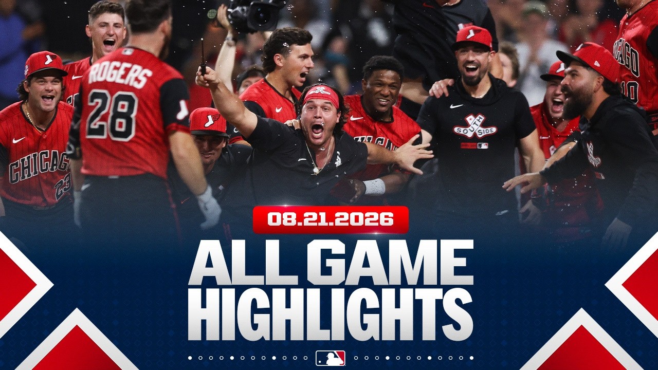 Highlights from ALL GAMES on 8/21 (Jacob Misiorowski & Chris Sale deal, SIX walk-off wins & MORE!)