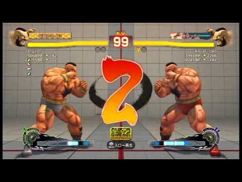【スパ４】zangitan[ざんぎたん] vs AquaCrowd[ザンギエフ]