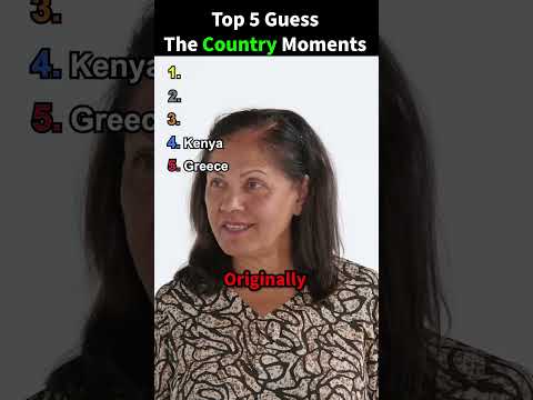 Top 5 Guess The Country Moments