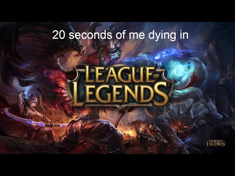 20 seconds of me dying in League Of Legends as Miss Fortune