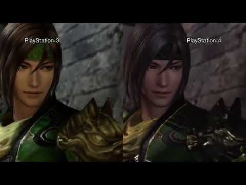 DW8XL/DW8XLCE - PS3/PS4 COMPARATIVE FOOTAGE