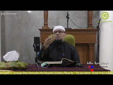 Kitab Riyadus Solihin Bab 44  - Ustadz Syariful Mahya Lubis