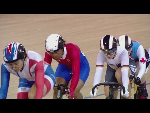 Cycling Track Women's Keirin First Round Full Replay -- London 2012 Olympic Games