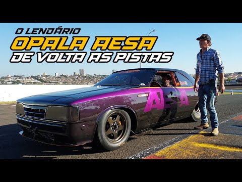 O LENDÁRIO OPALA AESA ESTÁ DE VOLTA AO AUTÓDROMO DE LONDRINA