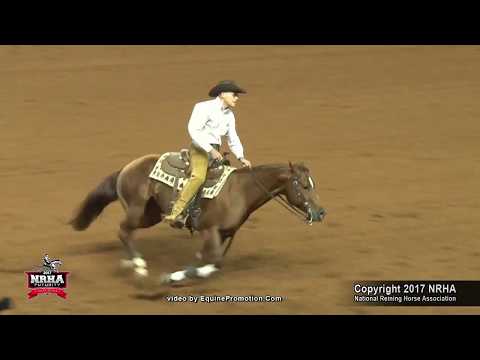 Spook Royale ridden by Rick Weaver  - 2017 NRHA Futurity (Open Futurity Semis, Sec. 2)