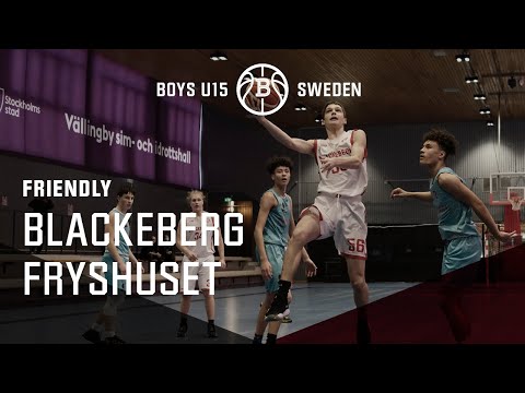 Blackeberg vs Fryshuset / 90 – 77 / Boys U15 / Friendly / 2021-02-28