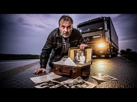 Vozač kamiona pregledao stari kovčeg na cesti... I napravio šokantno otkriće